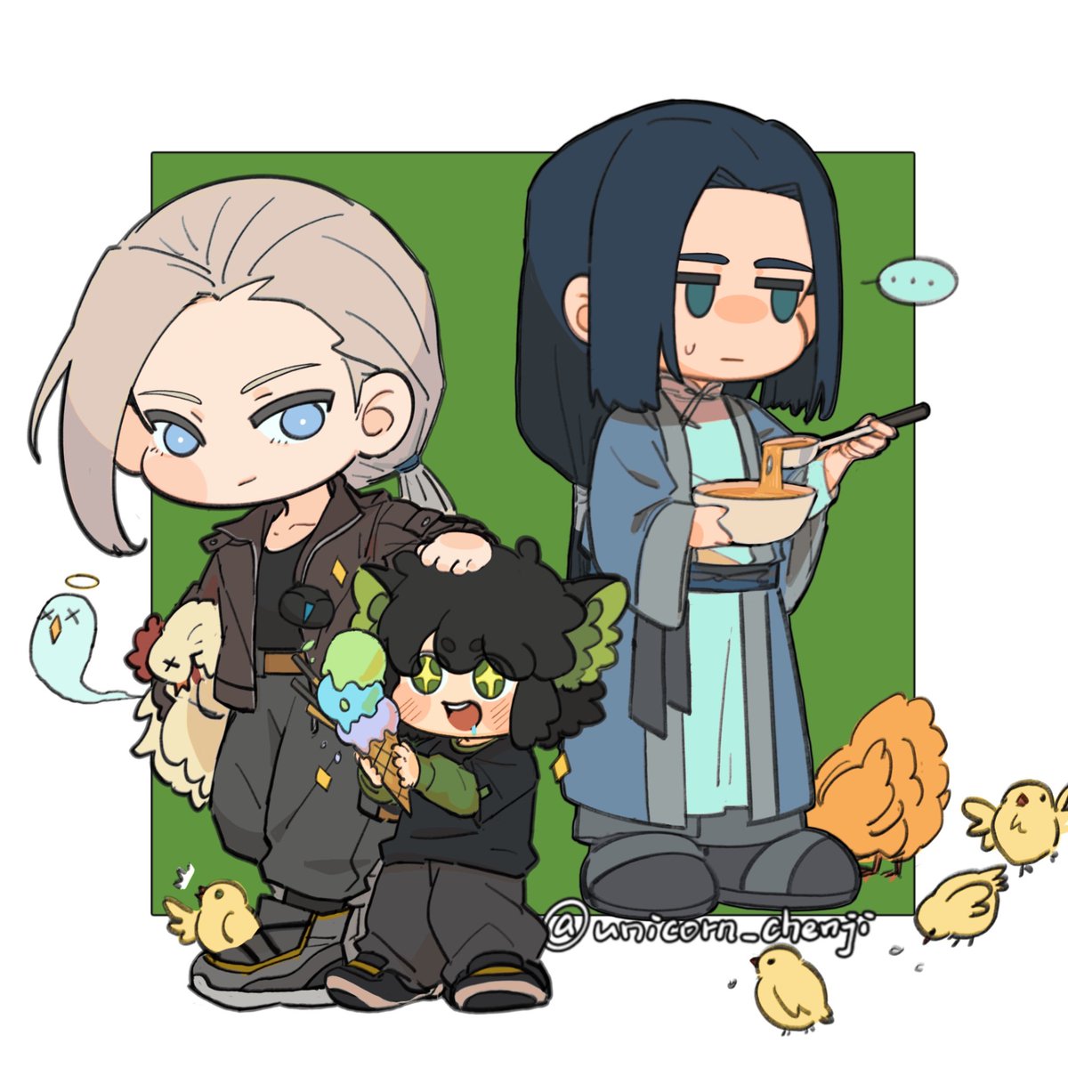 unicorn_chenji's tweet image. 师姐师姐我们喜欢你🥰
#罗小黑战记2