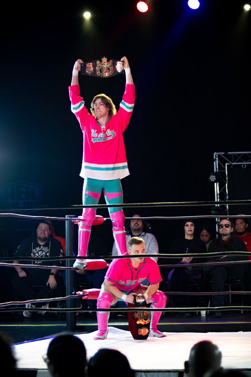 Jakebosche's tweet image. Wrestling has taken us some cool places, and every night when I came home, the Glory Tag belt was right there on my wall.

That spot on the wall might be a bit empty now, but my heart couldn’t be more full. 

Incredibly grateful. 

Thank you.
