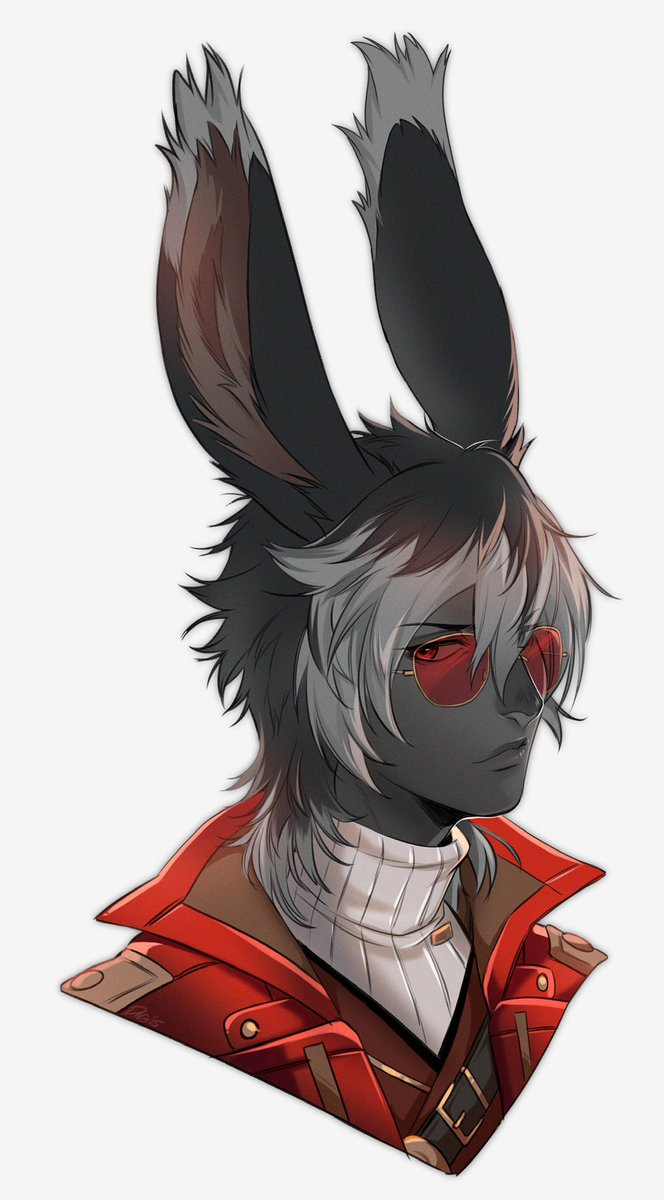 Some personal art of my viera, Umbra~ Gave him a makeover in game so I had to draw it~ 

#ffxiv #ffxivart #ocs #viera