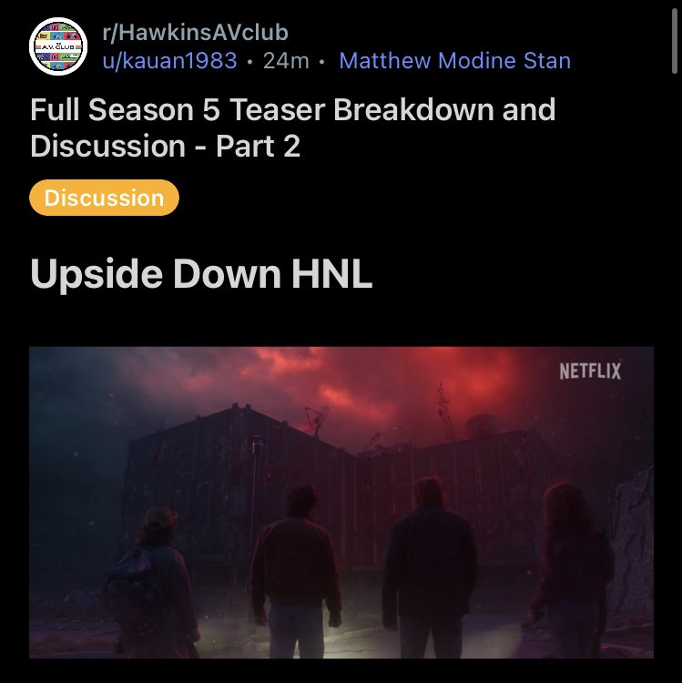 ChiefOjimhop's tweet image. Season 5 teaser analysis part 2 is finally up! reddit.com/r/HawkinsAVclu…