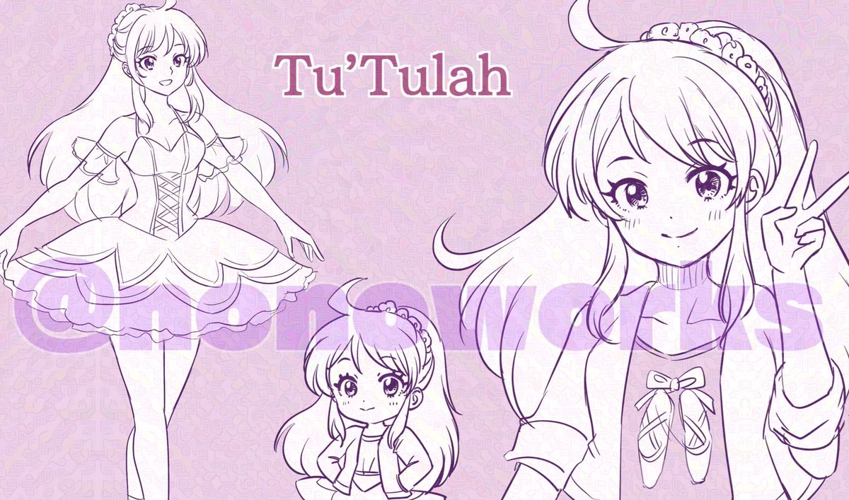 nonoworks's tweet image. Character Sheet Commission 
wip