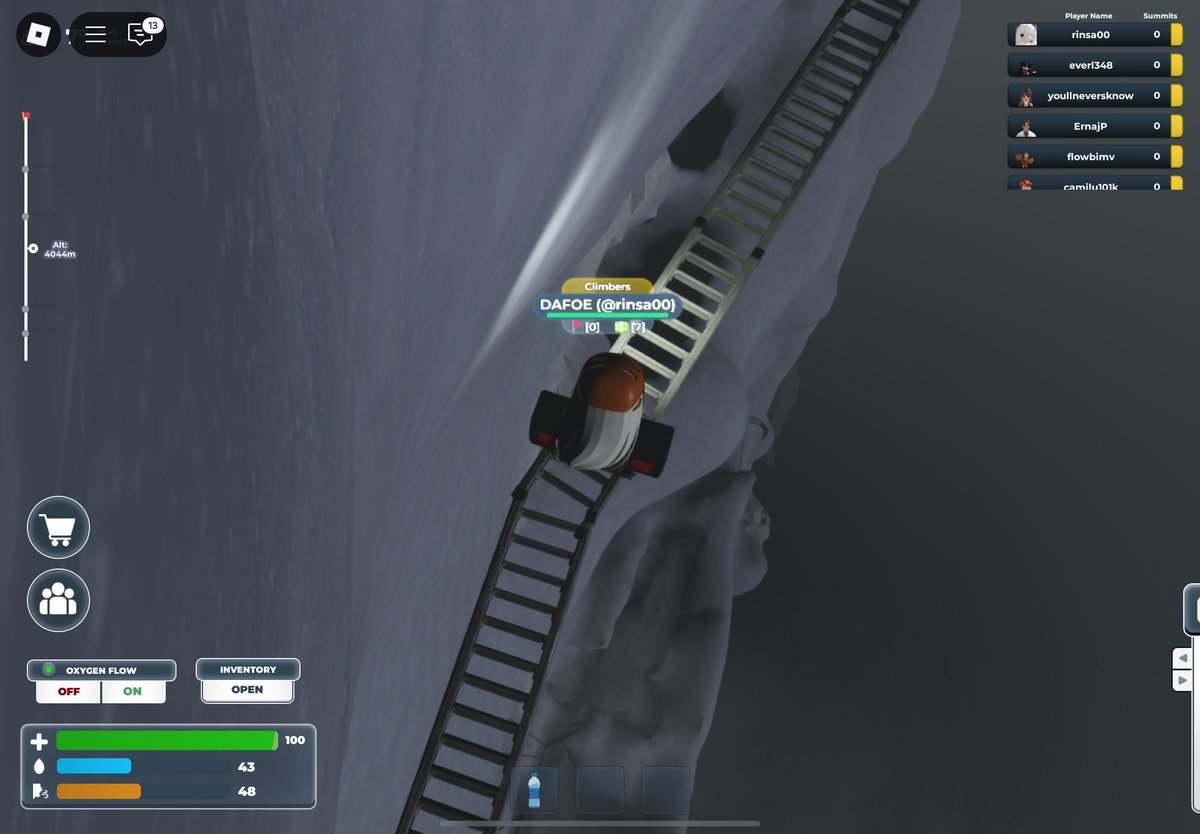templurum's tweet image. subi o monte everest no roblox levou uns 40 minutos e o final foi uma bosta como esperado nao acredito que tem gente que faz essa merda na vida real