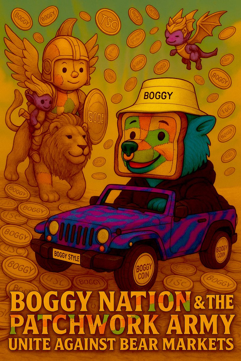 TinySimonCoin's tweet photo. #PerfectlyMemeingful #BoggyStyle #BoggyNation #BoggyNFT #patchworkarmy #TinySimonCoin #TeamSolana https://t.co/MTA5ILeeA5