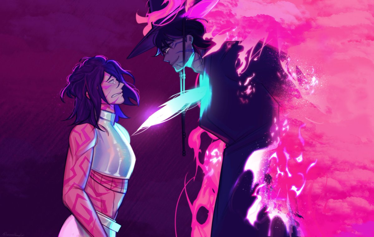 TheCarnatiOpal's tweet image. "No, I wanted to set you free.."
"You did. You gave me my soul back..."
I commissioned @LazycatthingCat for Tomjake x Kpop Demon Hunters
#dctwt #disventurecamp #tomjake