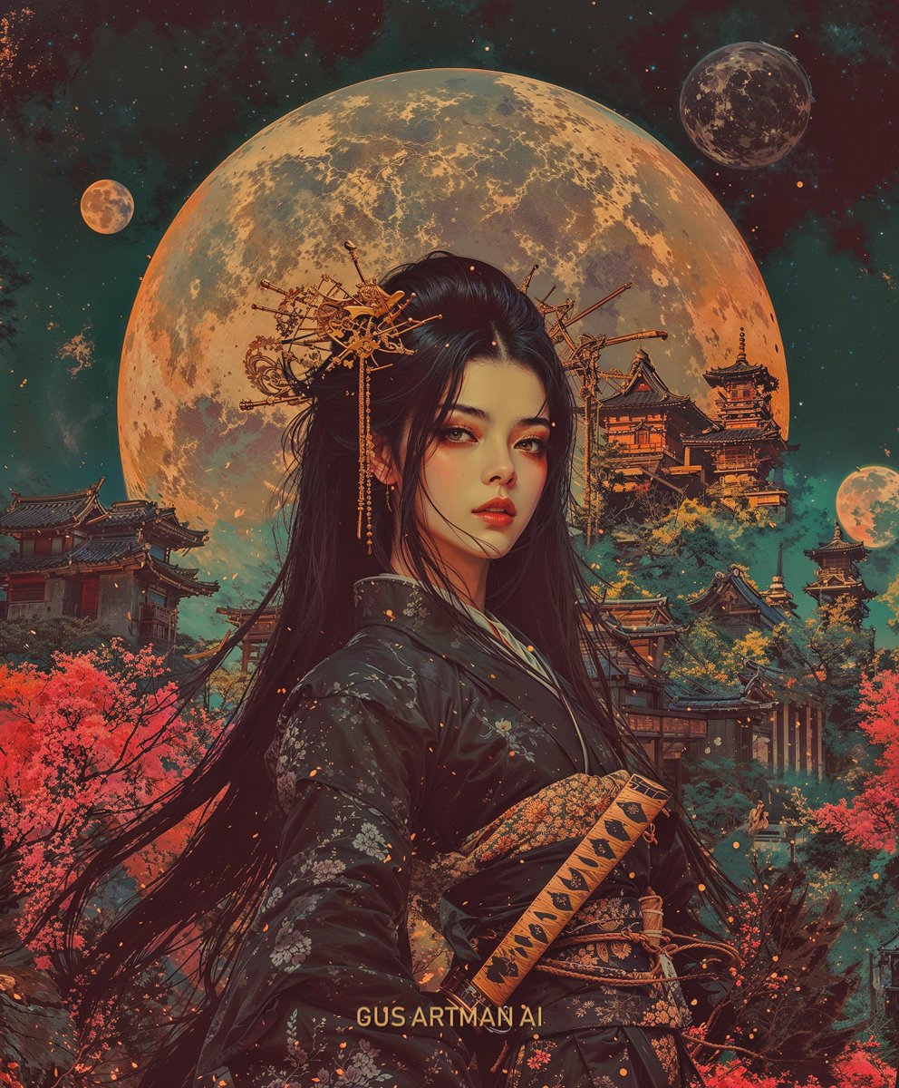 Gus_Artman_AI's tweet image. QT your Geisha Assassin
