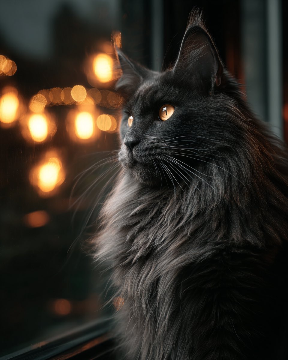 Jinx_loves_cats's tweet image. Enjoying the nightlife. 🖤