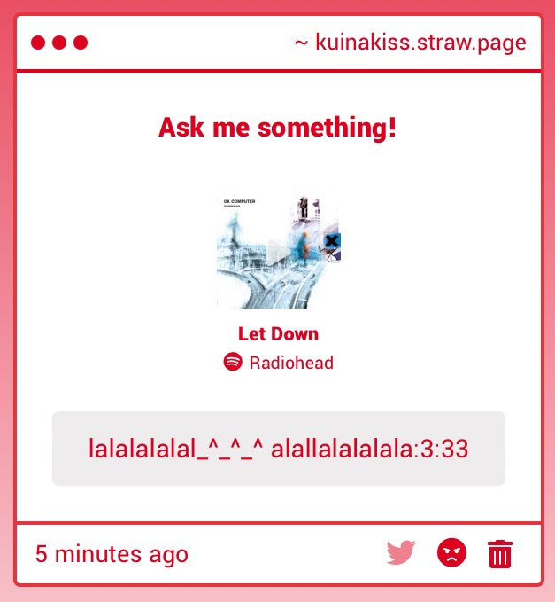 dearestjaewon's tweet image. RADIOHEAD MENTION!!!!!!