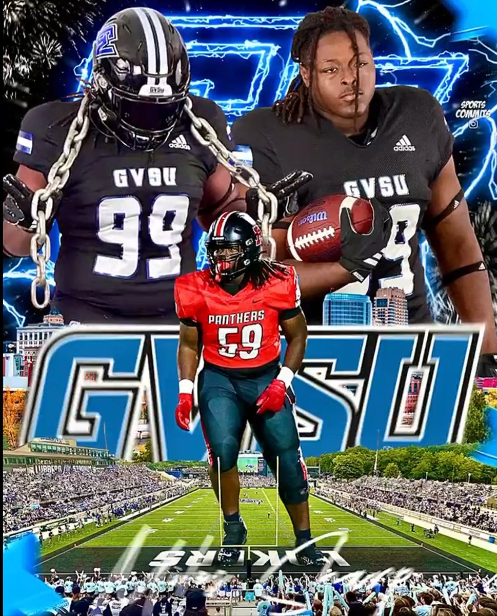TheD_Zone's tweet image. Roseville 2026 DT Miles Sharp has committed to Grand Valley State
football.thedzone.com/players/miles-…