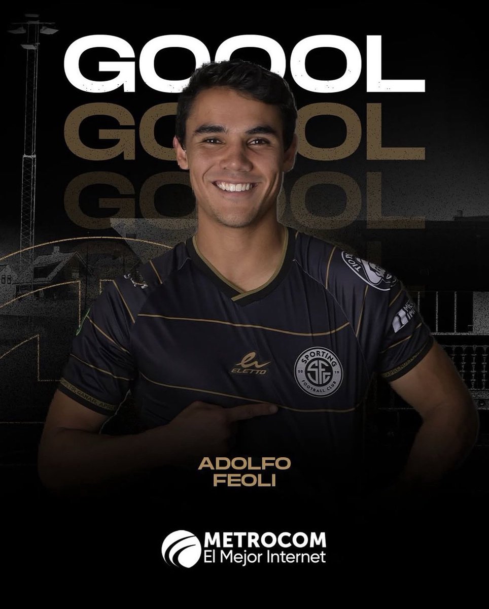 ¡Goool Albinegro de Adolfo Feoli ! ⚪⚫ 👉 Con el internet de metrocom, viví cada jugada al máximo ⚽
🔥

 #somossporting #somospuravida