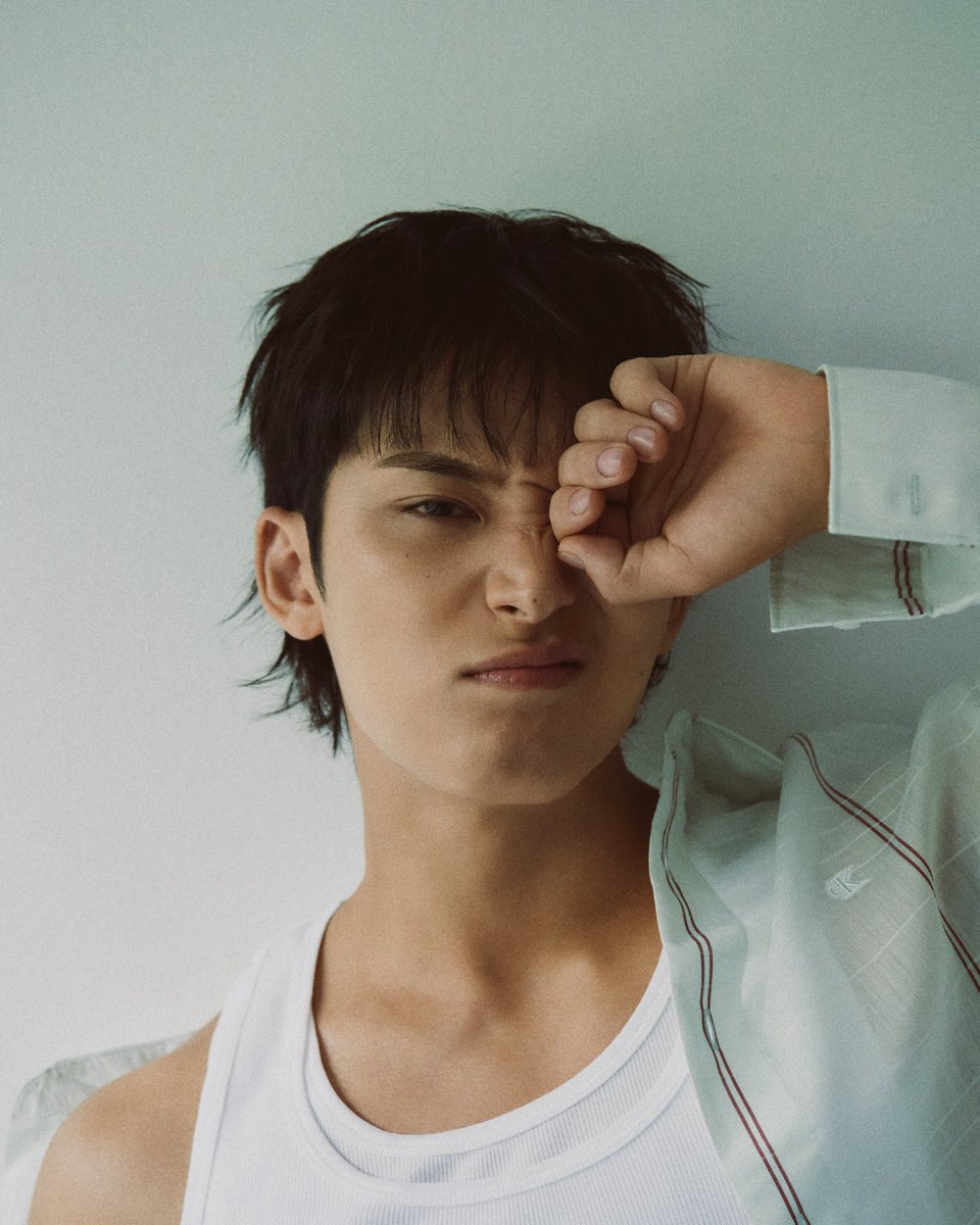 _MWYJLUVR's tweet image. MINGYU’S NOSE SCRUNCH OH MY GOD