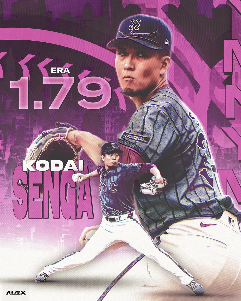 GraphicsByAlx's tweet image. (This was made before today’s start)

Kodai Senga Graphic 🫡
Support Appreciated ♻️❤️
