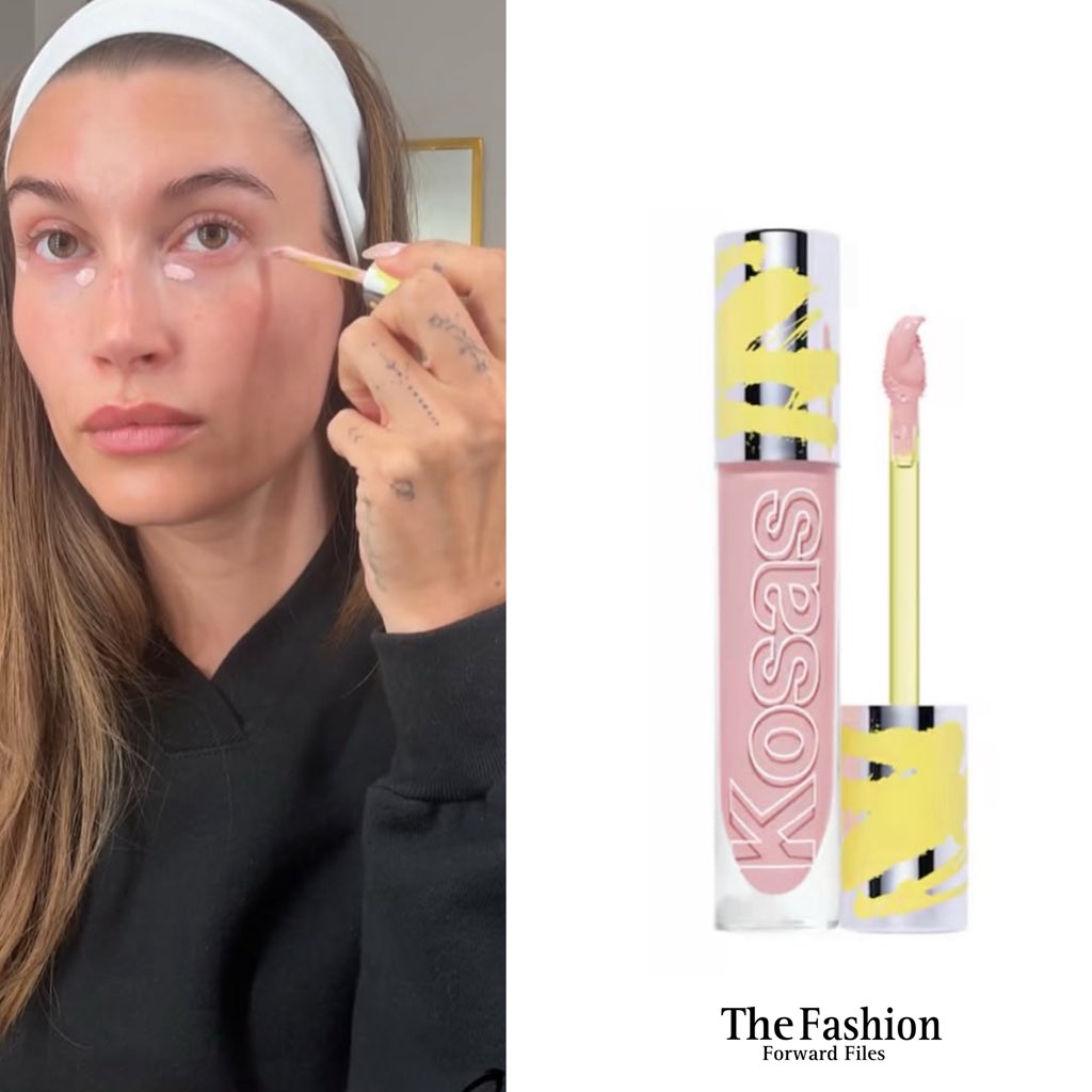 FashFwrdFiles's tweet image. Hailey Bieber used the Kosas revealer extra bright pink color corrector 
-
#kosas #kosascosmetics #colorcorrector #haileybieber