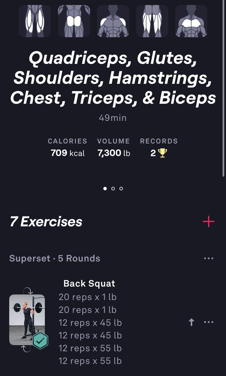 First workout of 2025
