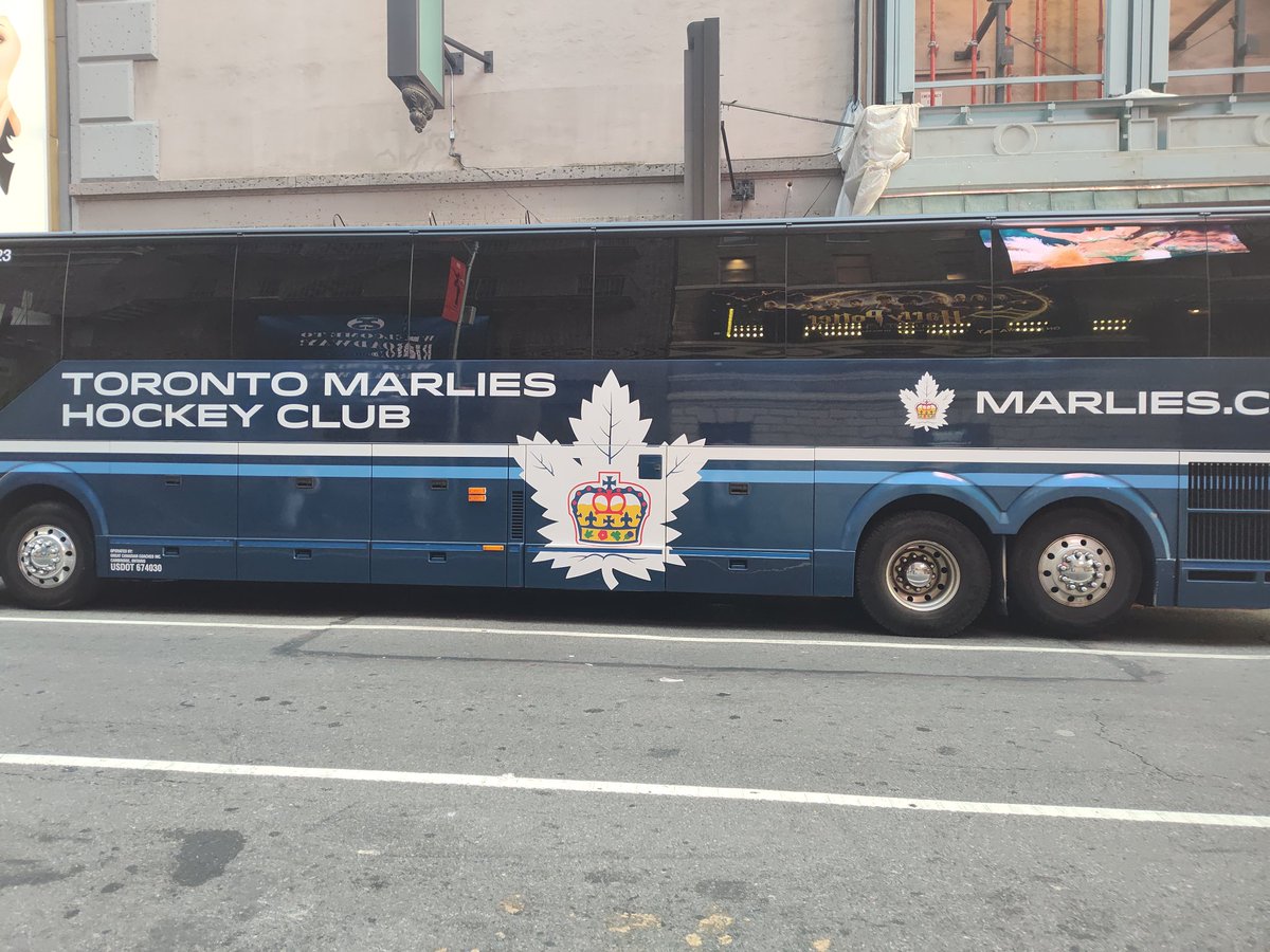 ZigSportsVoice's tweet image. Recently spotted in theatre district in #TimesSquare in #NYC...@TorontoMarlies .