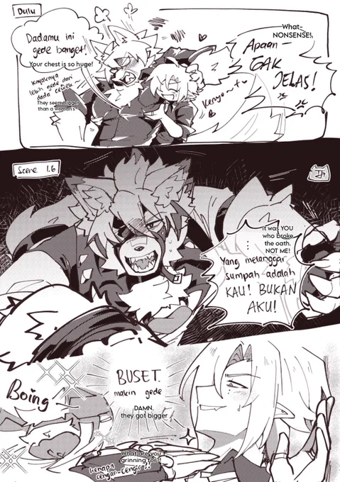 Lapang dada 
#crownwolf #hugolyca #ヒュゴライ 