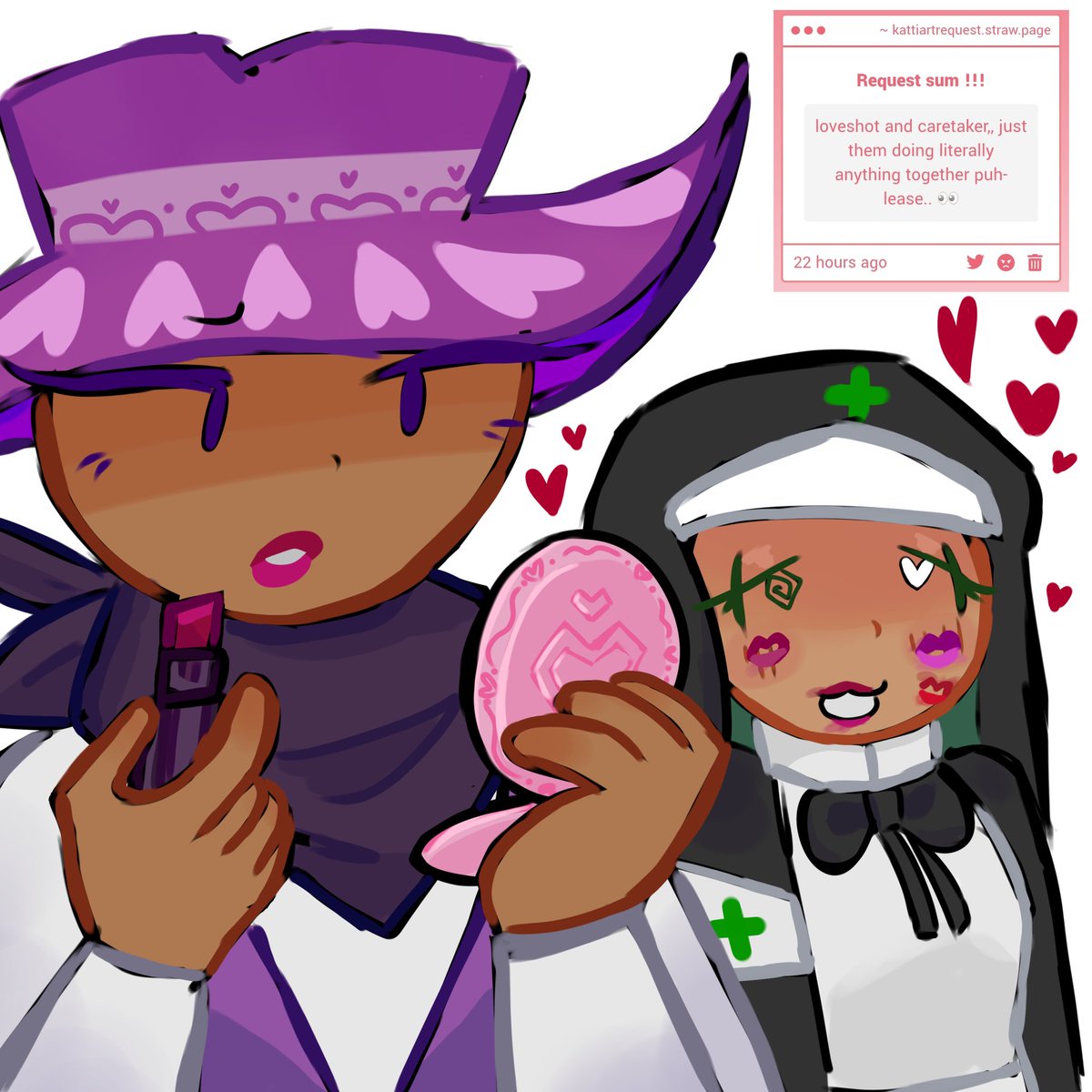 Katti_x7's tweet image. " Oh dear.. seems like there isn't even one lipstick we have that's kiss proof! You must be getting bored of this experiment .. "
yuri
#dieofdeath #DieOfDeathroblox #dieofdeathloveshot #dieofdeathfanart #request