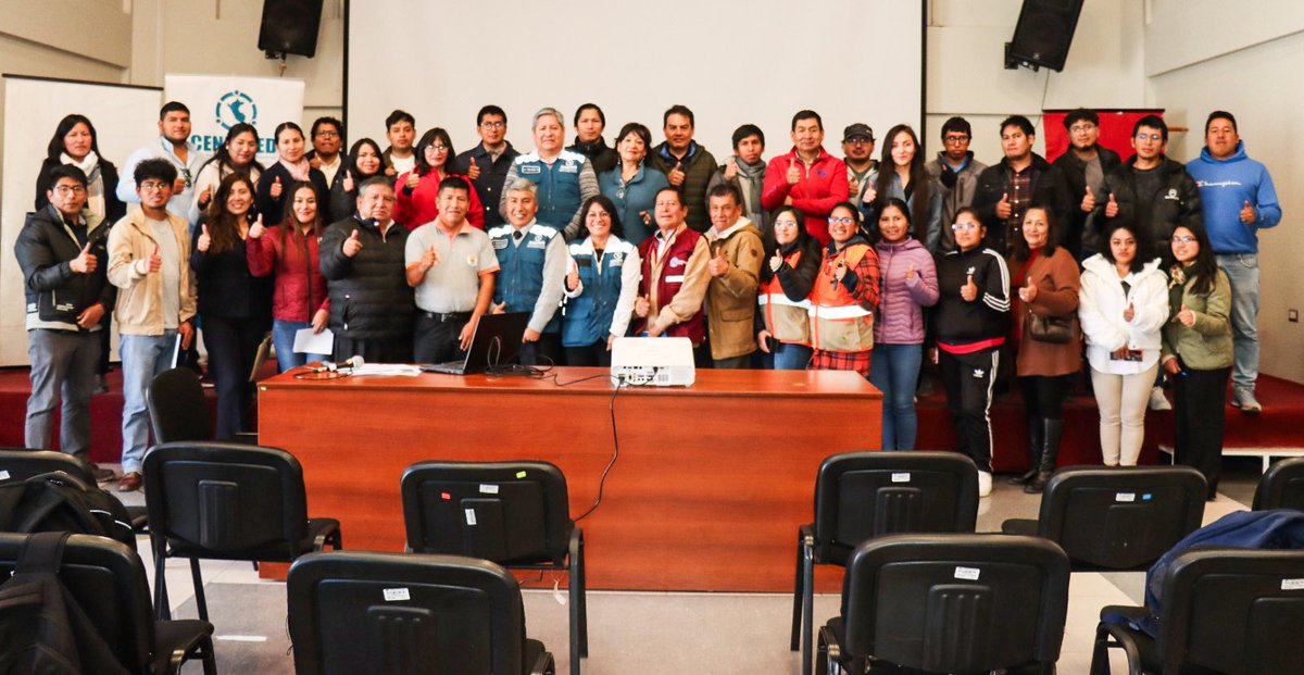CENEPRED's tweet image. 📍Cusco | Representantes del gobierno regional y de diversas MP y MD culminaron el curso &quot;Procedimientos Metodológicos de la Evaluación del Riesgo de Desastres originados por fenómenos naturales&quot;, desarrollado por el #Cenepred.
👉 gob.pe/n/1215822