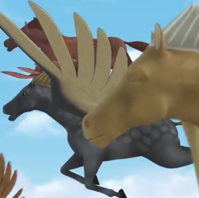 Battlesaw1's tweet image. Was watching Sofia the First and I found a horse that has Derpy’s colour scheme in the background. (Ignore Wendell)
Episode: “Minimus Is Missing.”
They even have the “bubbles” on their side.
#SoF #SofiatheFirst #mylittlepony #DerpyHooves #SofiaTheFirst