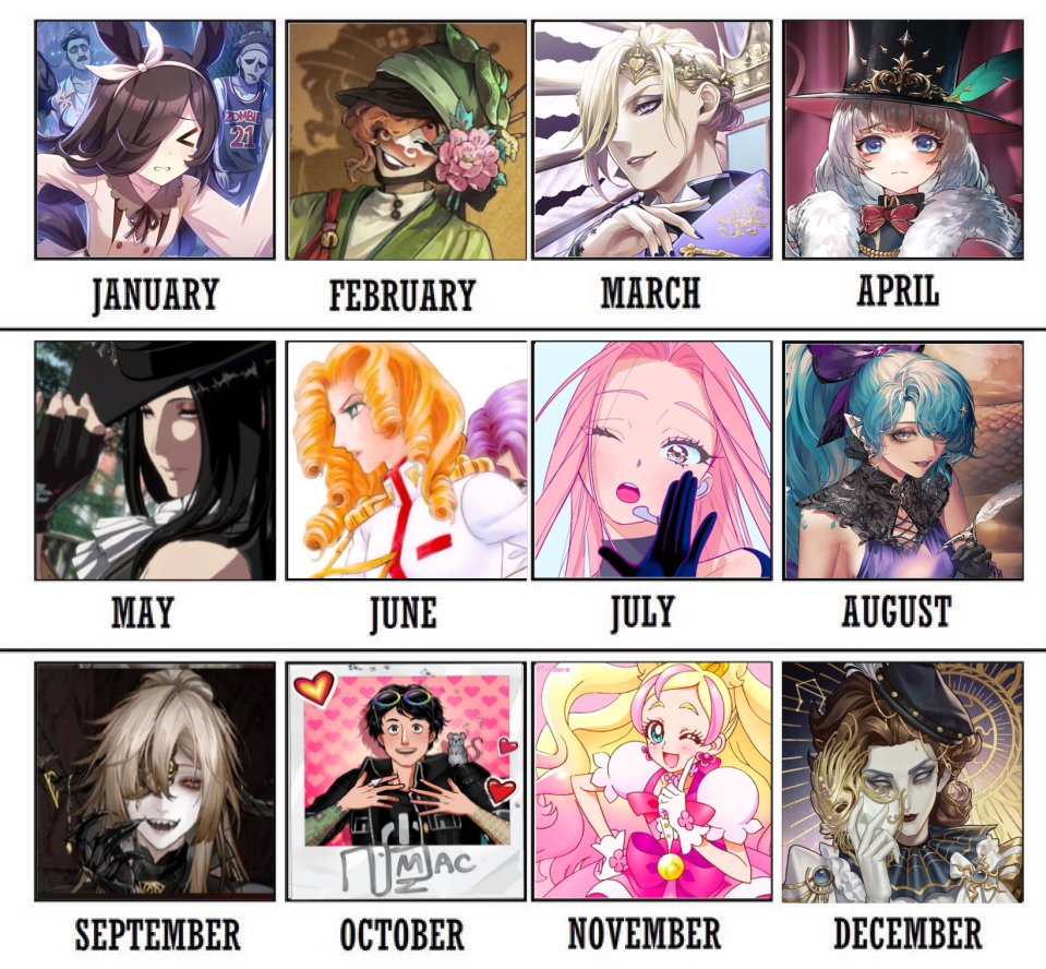 Sleeplessbeeuty's tweet image. Your month my favorite characters or whatever