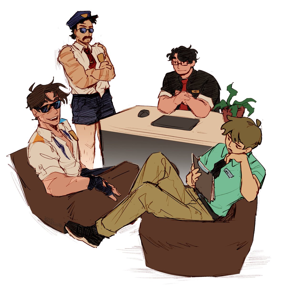 AnneLiis18's tweet image. permit office doodle

#hermitcraftfanart