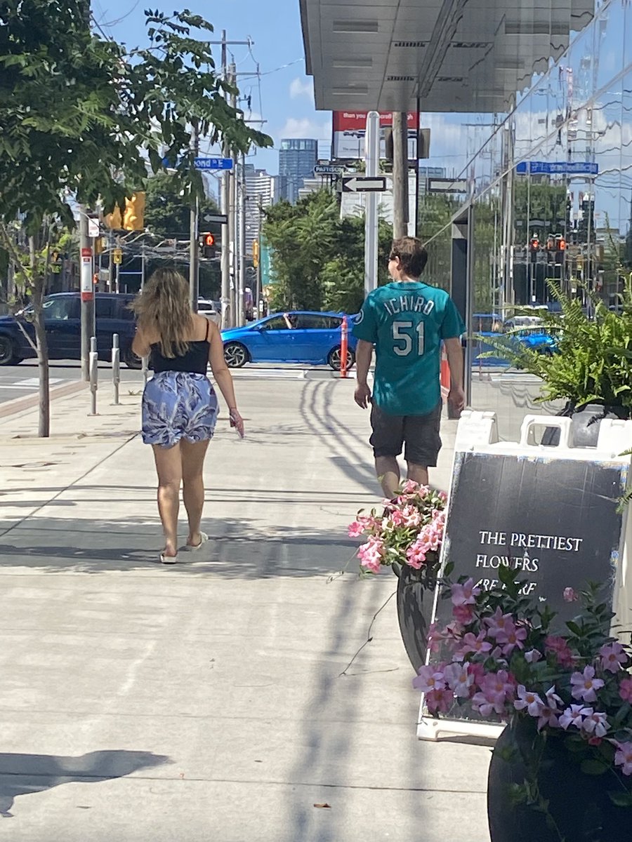 Stephanie Maniago (@s_maniago) on Twitter photo <a href="/Kevin_Martinez/">Kevin Martinez</a> What a monumental moment for not only PNW sports fans but the game of baseball. Walking around Toronto today, saw this, and brought a massive smile to my face. <a href="/Kevin_Martinez/">Kevin Martinez</a> What a monumental moment for not only PNW sports fans but the game of baseball. Walking around Toronto today, saw this, and brought a massive smile to my face.