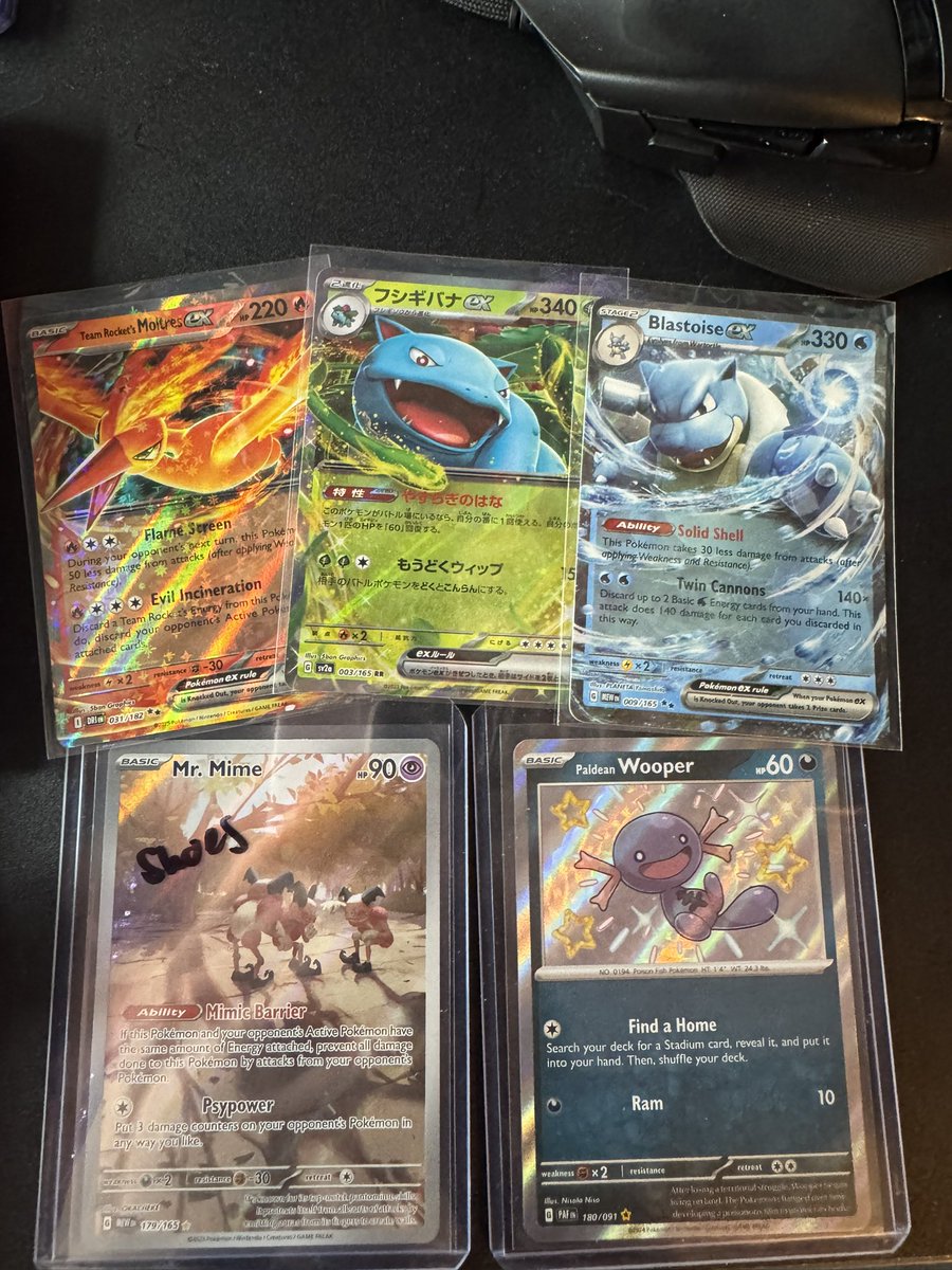 Givvy #7 🫣
So these bottom two cards were originally meant for <a href="/shoes_210/">shoes (pokemon)</a> but since he won’t be returning I thought it would be best to give them away to the community he loved🫶🏻
Rules:
Follow-<a href="/AntiVXEli/">AntiVXEli(King of freedom)😌</a> &amp; <a href="/Mr_SpaceM_/">Mr.Spaceman</a> 
Like &amp; Repost 
Show some love to some real ones🙏🏻