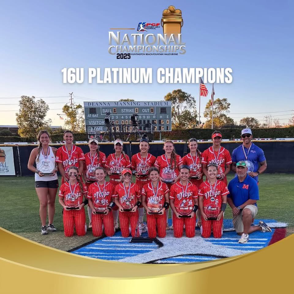 PGF NATIONAL CHAMPIONS!!!
What an amazing experience getting to play with these girls on ESPN!
Through this tournament, I gave up 0 earned runs in 26 innings pitched. 

I couldn’t ask for a better team to be here with!🧡💙 <a href="/MojoPardue/">Mojo Pardue</a> <a href="/LineDsoftball/">Line Drive Media</a> <a href="/TimFouts14/">Tim Fouts</a> #classof2028