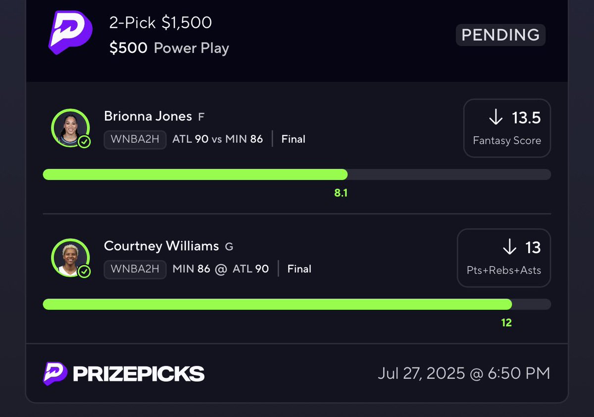 Only way to break the bad luck curse is with GIVEAWAY💰

So please <a href="/grok/">Grok</a> choose 1 person to win $25, they must LIKE this post💚

0/2 on 2H on Twitter 
When I don’t post for free it we CASHED on VIP💯✅

We will start cashing you guys for FREE like the good old days 25x✅ 10x✅