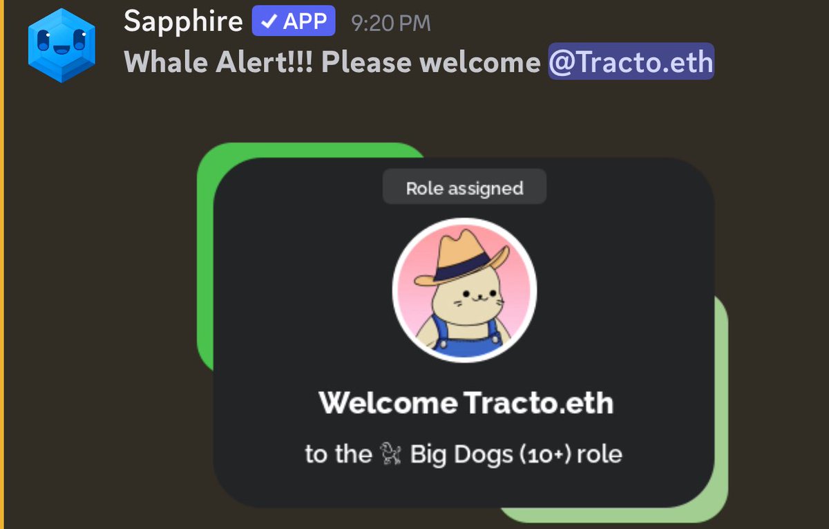Tractodoteth's tweet image. Looks like I’m a Big Dog in the BoDoggos server now

Nice
