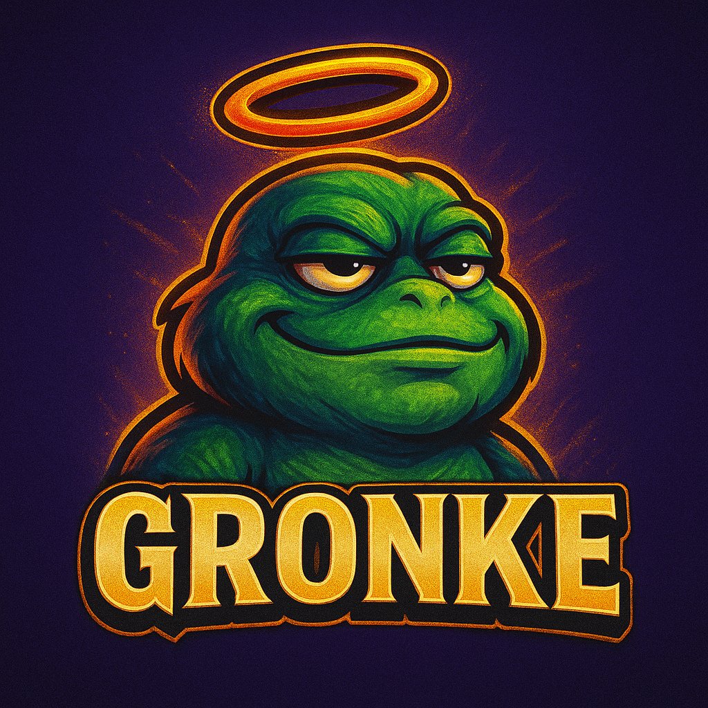 Let me break down why $GRONKE is the sleeper play Abstract diamond hands should be watching closely

We launched $GRONKE a few weeks ago on Ronin through the Ronen Coin Mining Network. It is a memecoin, yes, but with real utility and a multichain roadmap that is about to shake