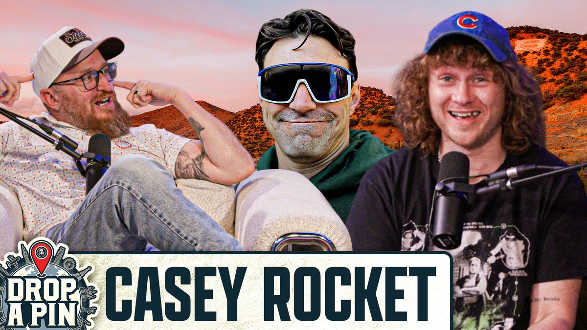 All new episode of Drop a Pin out now with Casey Rocket live on YouTube!

youtu.be/P8WopiKQn9Y?si…