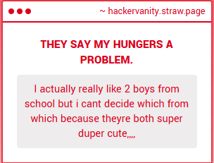 HackerVanity's tweet image. Telling me this like I get any sort of play.. I don't know man both at the same time