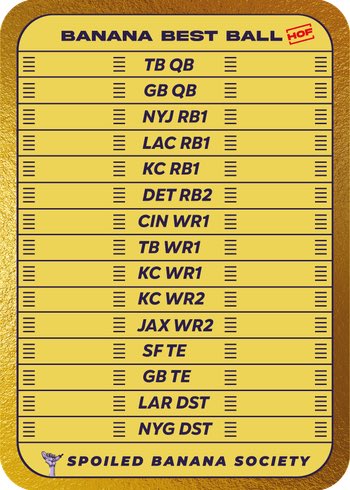 FFLinx's tweet image. Another HOF draft with @SBSFantasy ...such a fun format