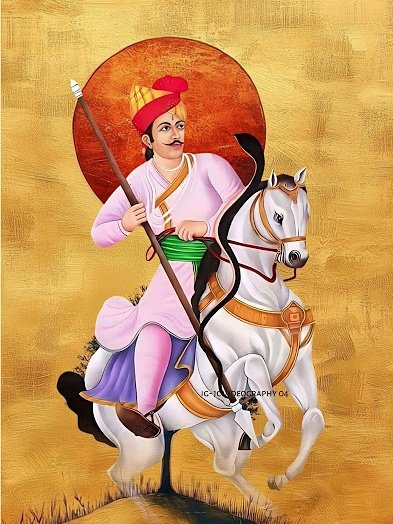 JATbera1's tweet image. सुबह-सुबह एक जोर का जयकारा आराध्य देव वीर तेजाजी महाराज के नाम❣️🎉
#जय_वीर_तेजाजी 🙌
