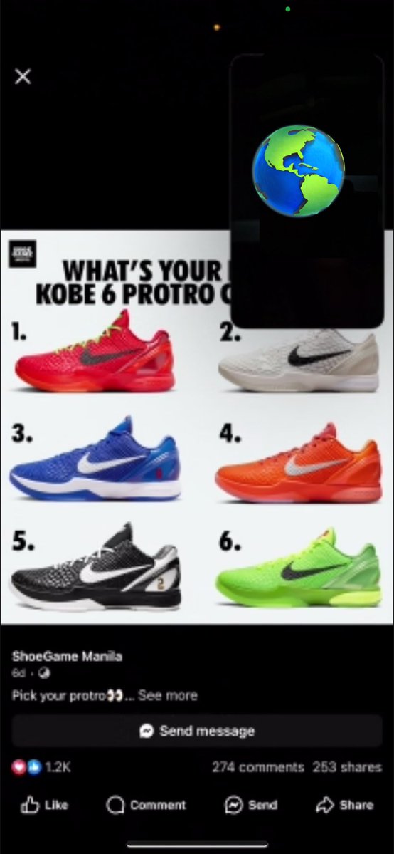 SHearteu13's tweet image. BF showing me this Kobe 6 he want daw,the orange or the red one. I was driving, then napa tingin lang ako kasi sobrang daldal niya, ang nasabi ko sknya, SAPATOS NI DONNY YAN NUNG ASG.
Him: Kaka DonBelle mo yan.
Me : π
πΌ
Him: Pinagbigyan lang ni Cong si Donny.
Me: Call Ended