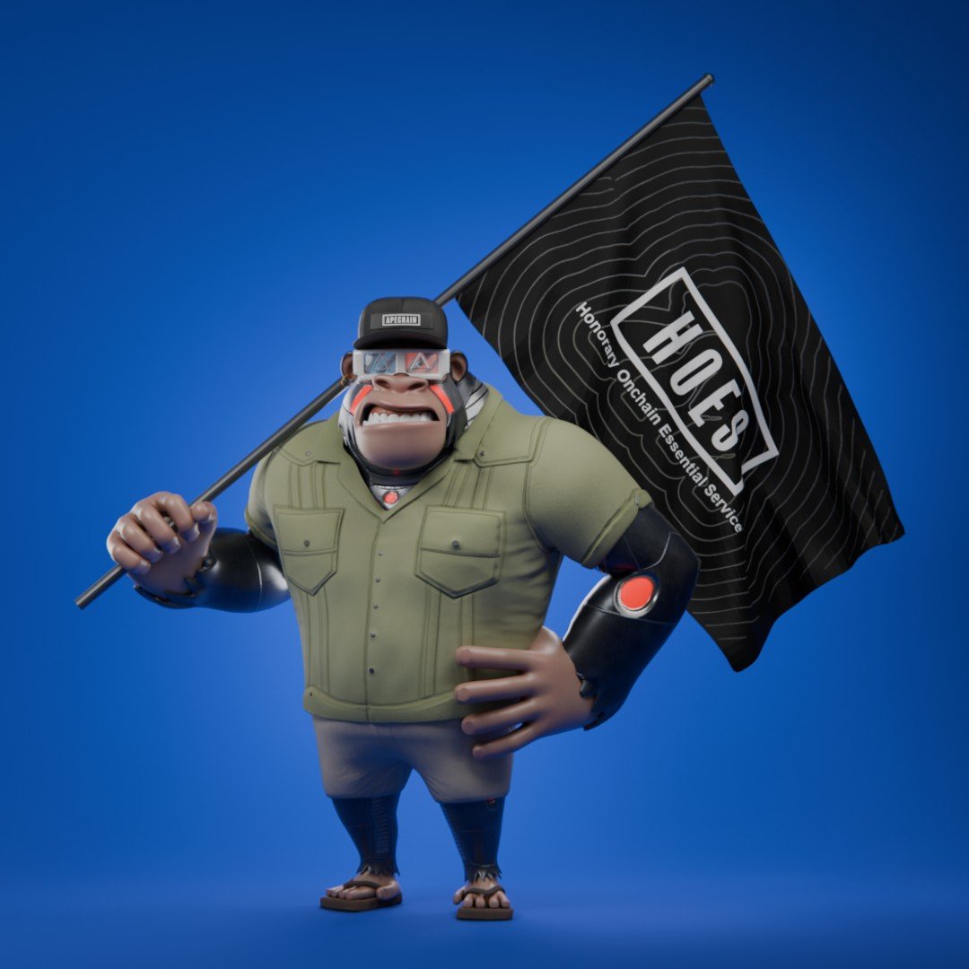 HODL_Rooster's tweet image. Culture Warrior at your service.
you Honorary Onchain Essential Service, that is....
@ApeChainHoes on top.......