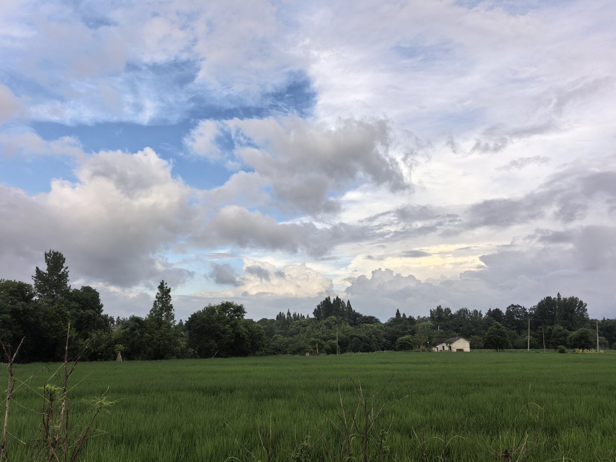 雨后的天空 #互关