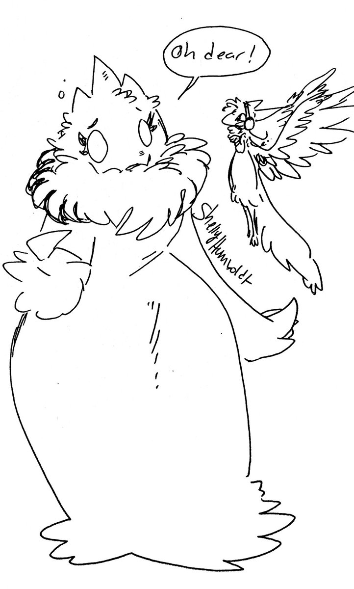 ShellyHumboldt's tweet image. I should really draw the overseers more