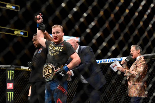 Sim (@mma__sim) on Twitter photo Ladies and gentlemen, this fight has been called to a stop at 2:26 of round number 5. Declaring your winner by TKO…AND THE NEW UNDISPUTED UFC SIM LIGHTWEIGHT CHAMPION OF THE WORLD…NERD GAETHJE <a href="/nerd_gaethje/">Nerd Gaethje</a> Ladies and gentlemen, this fight has been called to a stop at 2:26 of round number 5. Declaring your winner by TKO…AND THE NEW UNDISPUTED UFC SIM LIGHTWEIGHT CHAMPION OF THE WORLD…NERD GAETHJE <a href="/nerd_gaethje/">Nerd Gaethje</a>