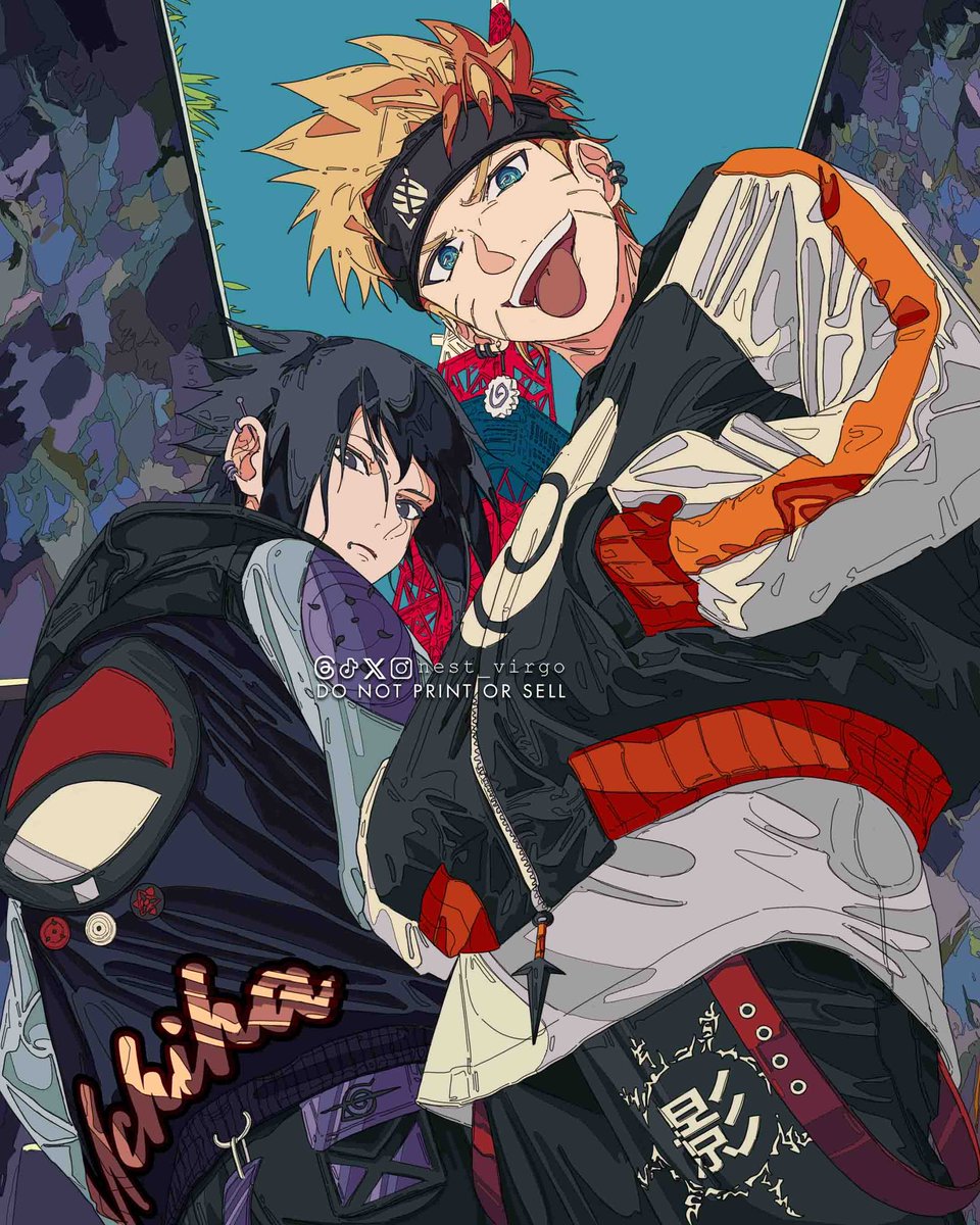 nest_virgo's tweet image. Naruto x Sasuke