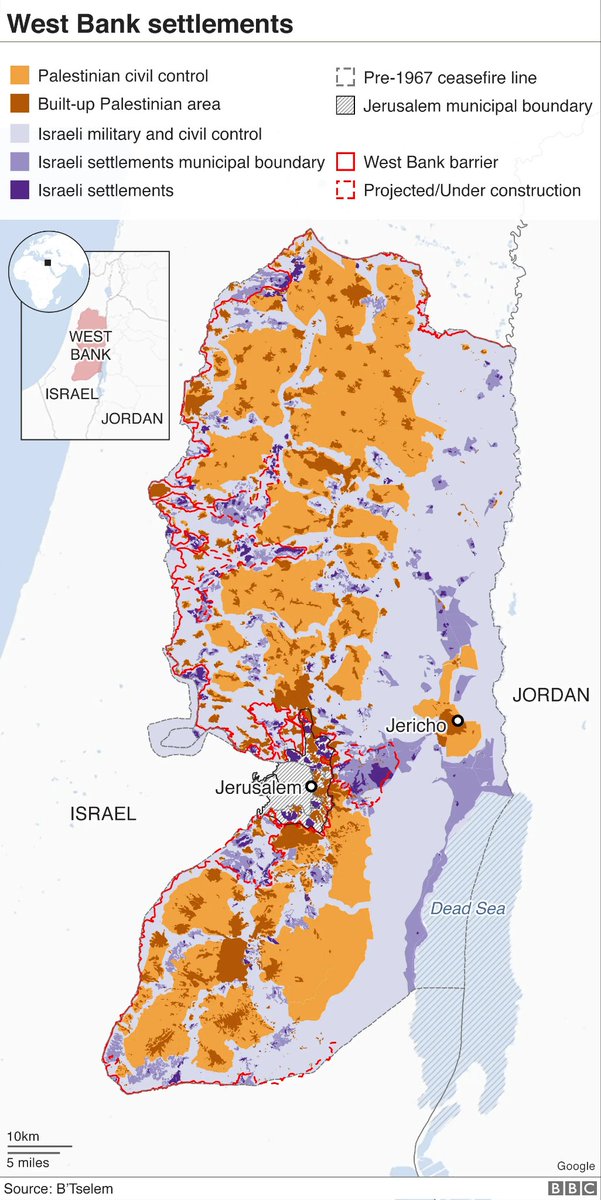 Escaping1984's tweet image. The Israeli Apartheid West Bank

For anyone who wondered about the Swiss Cheese West Bank

It is FULL of illegal settlements

End of &quot;story&quot;