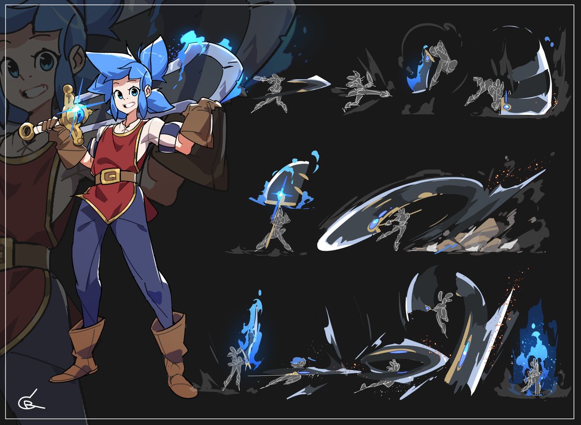 Commission done for <a href="/SwordsofEden/">Swords of Eden</a>🌴