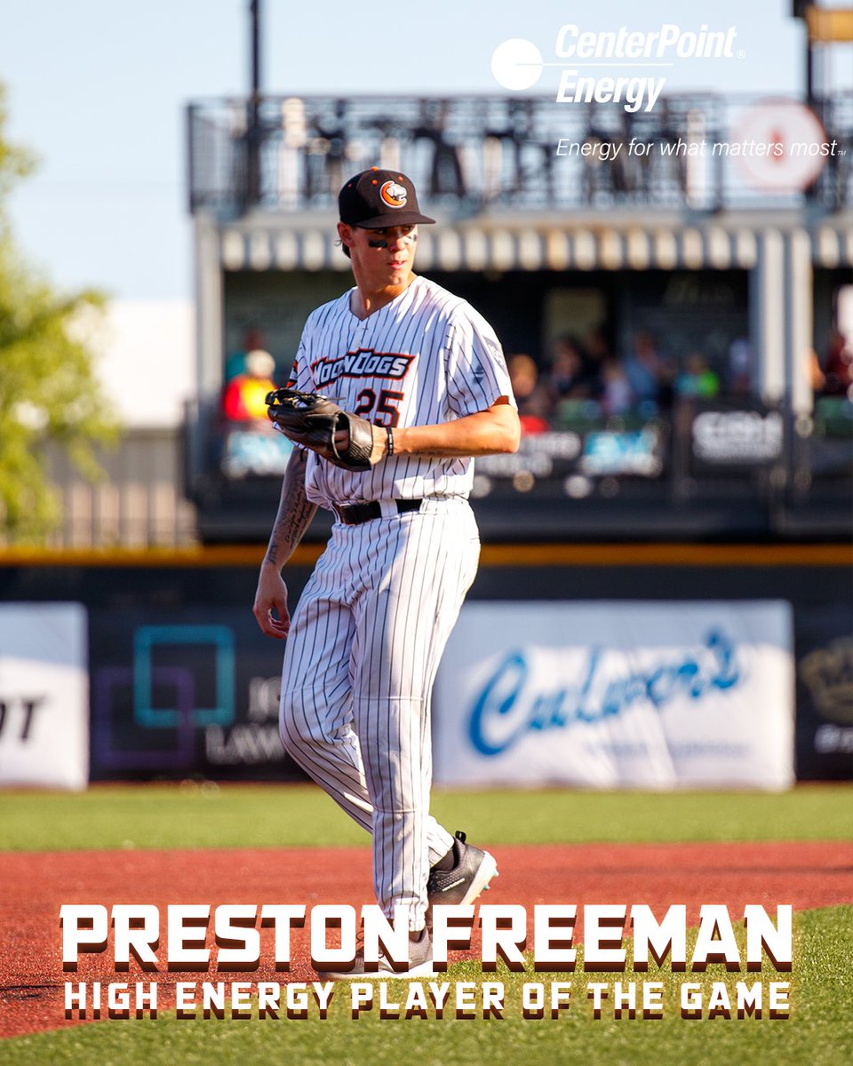 MankatoMoonDogs's tweet image. Preston Freeman is your CenterPoint Energy (@CenterPoint) Player of the Game!
#GoDogs