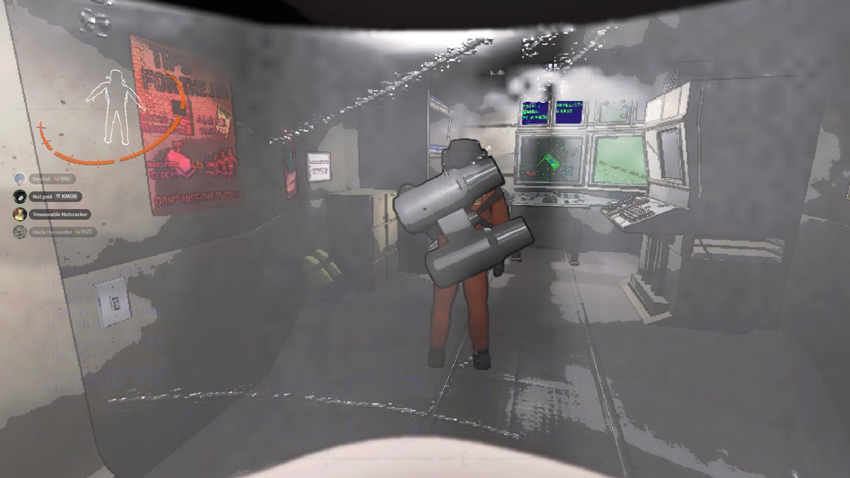 Luigifan122's tweet image. #lethalcompany one of the presents we opened had the scrapped binoculars item in them??? no mods btw this is vanilla lethal company is this normal?