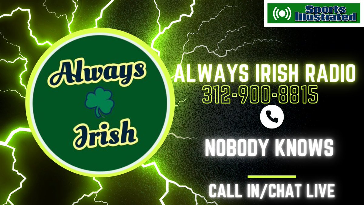 AlwaysIrishINC's tweet image. ☘️#NotreDame Call In/Chat LIVE☘️
✅mon 9amCT
✅312-900-8815
⬇️
youtube.com/live/iDjPxL1zb…