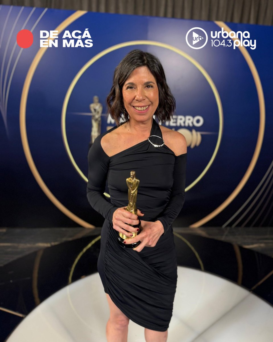 DeAcaEnMasOk's tweet image. ¡GANADORES! Gracias, APTRA 🏆
📻 Programa Periodístico Matutino Diario 2024 en FM
@urbanaplayfm en los #MartínFierro de Radio 🏆 @odonnellmaria @GuidoBercovich @cayon @rolandogallego y equipo de @DeAcaEnMasOk