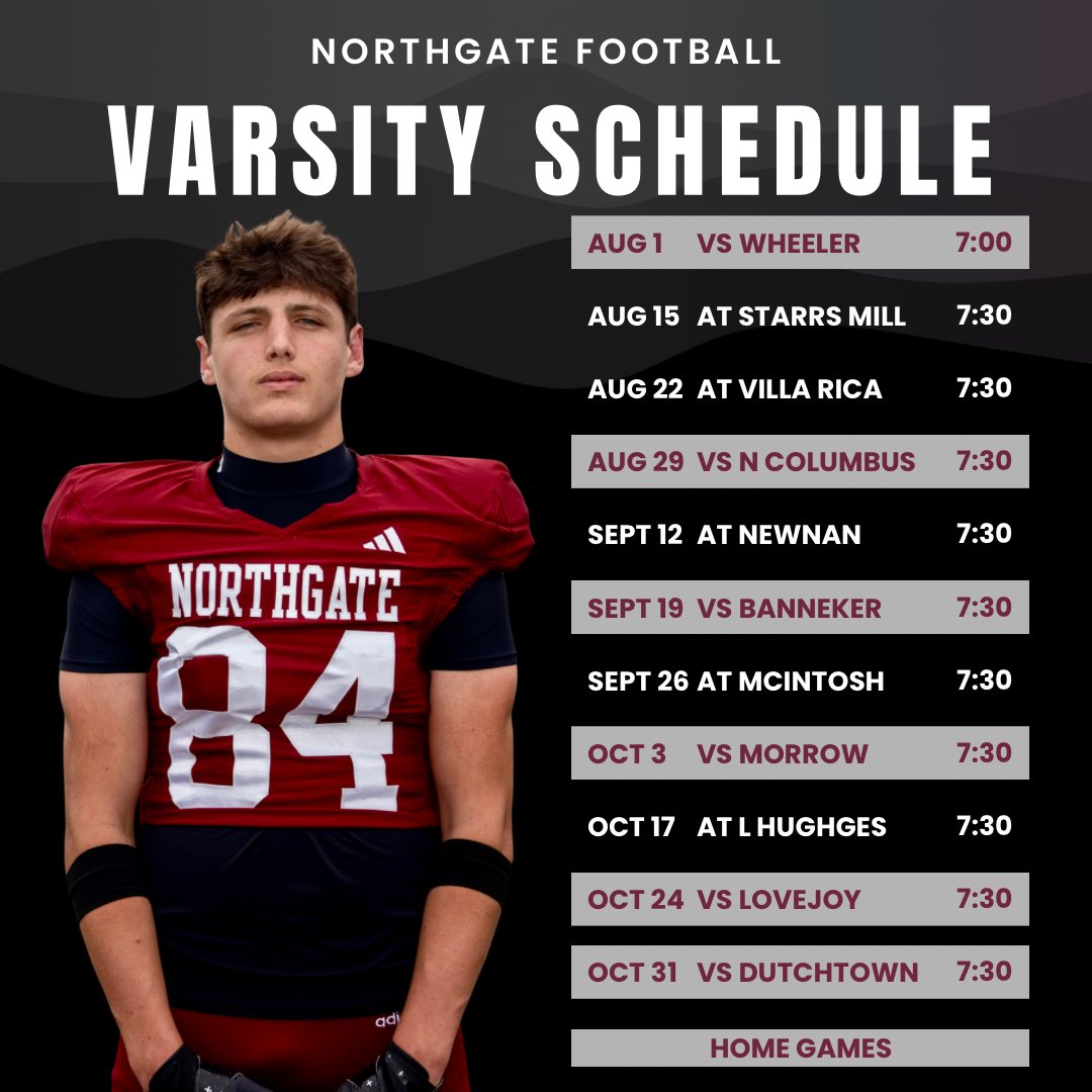 LKellzGA's tweet image. Senior Schedule is loaded!  First kick off last high school season is this Friday at 7pm at Henry Seldon in Newnan!  🏈

@TrippKelly11 

#lockthegate 🔐
#goVikes 💪🏻