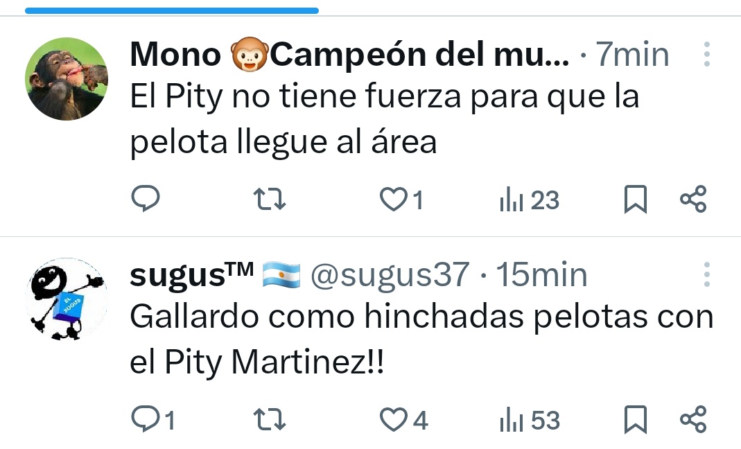 Magusca's tweet image. #Combituit los de River están hinchados los eggs también.
@elmonoger
@sugus37