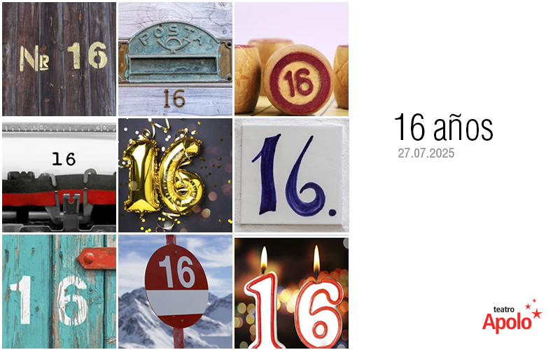 🎭 Hoy cumplimos 16 años.
16 años de historias compartidas, aplausos y emociones. Gracias a quienes suben al escenario y a quienes lo iluminan desde la platea.
¡Felices 16, a todo el equipo del @teatroapolook ! 🥂✨
#TeatroApolo16años #AniversarioApolo #CulturaQueUne #16Años