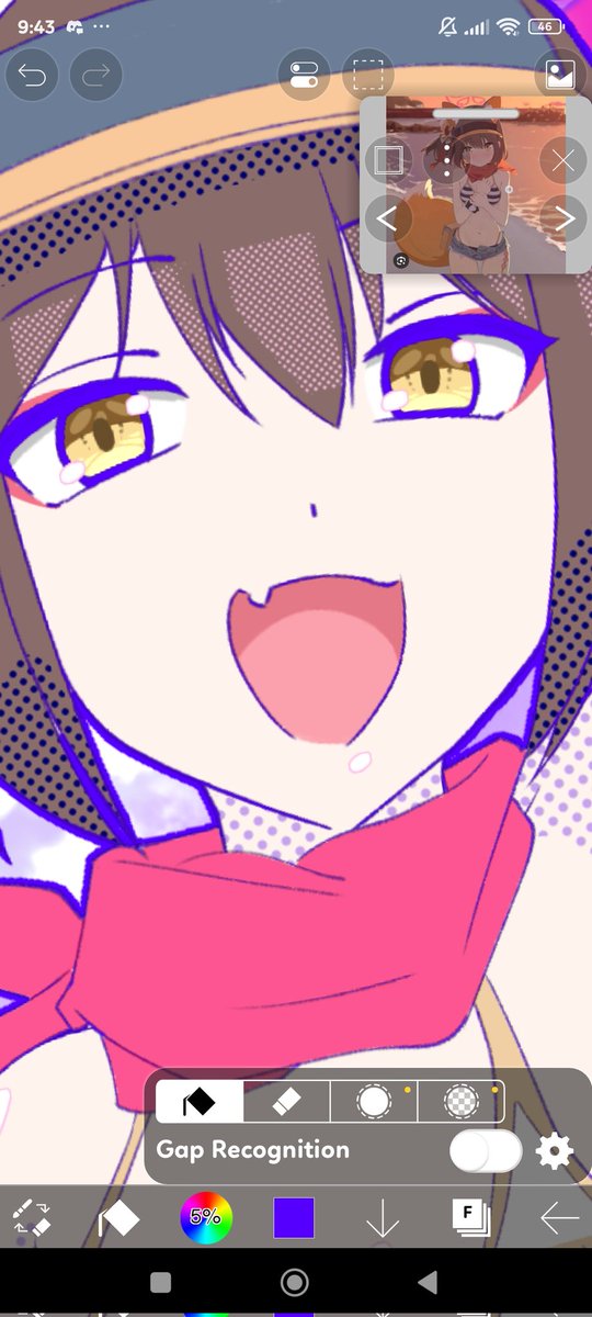 UwUnreally's tweet image. [WIP] Yeah this is what I meant about exploring different art style